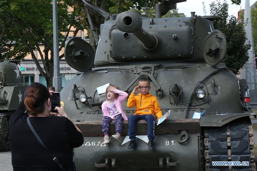 BELGIUM-MONS-WWII-LIBERATION-ANNIVERSARY
