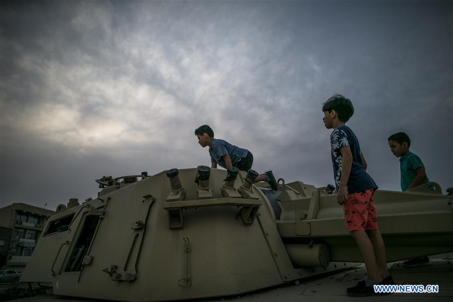 LIBYA-MISRATA-CHILDREN-DAILYLIFE