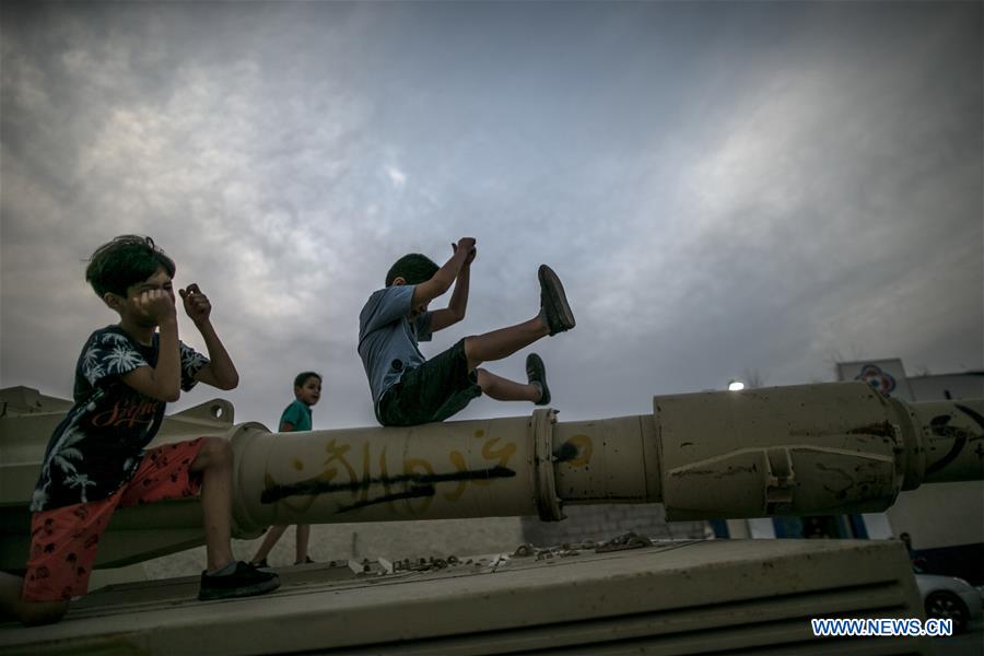 LIBYA-MISRATA-CHILDREN-DAILYLIFE