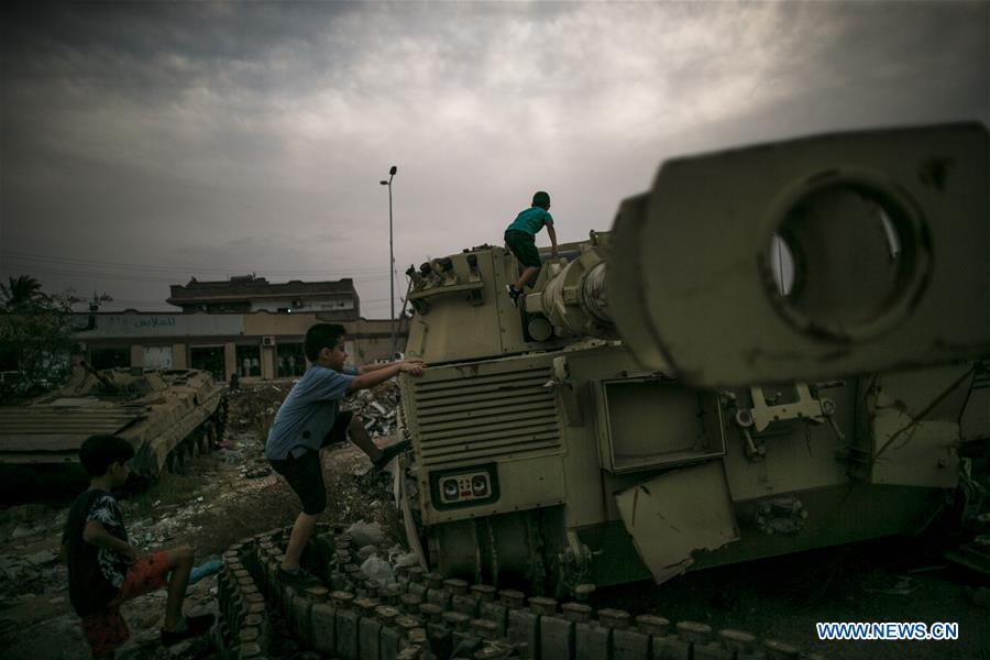 LIBYA-MISRATA-CHILDREN-DAILYLIFE