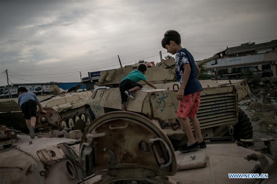 LIBYA-MISRATA-CHILDREN-DAILYLIFE
