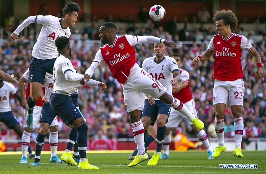 English Premier: Arsenal vs. Tottenham Hotspur - Xinhua - English.news.cn