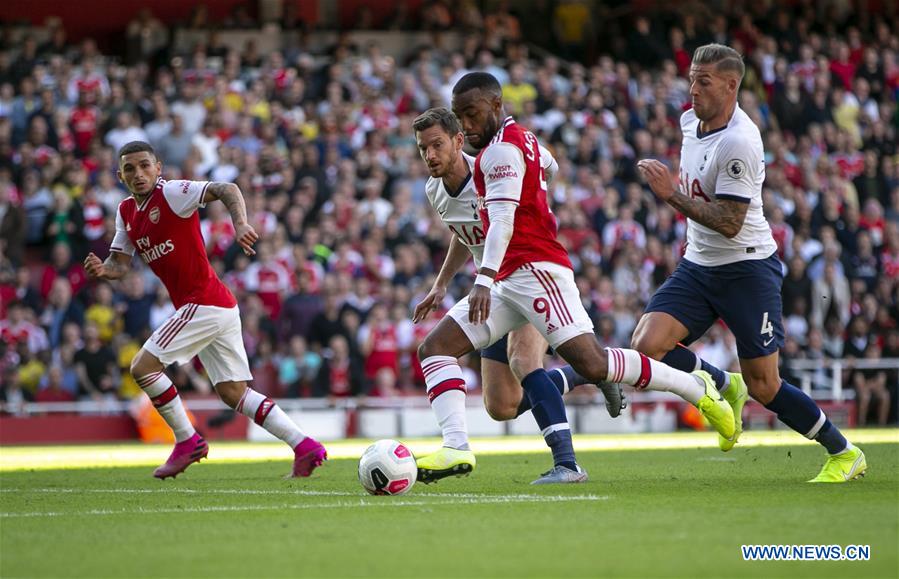 (SP)BRITAIN-LONDON-FOOTBALL-PREMIER LEAGUE-ARSENAL VS TOTTENHAM HOTSPUR