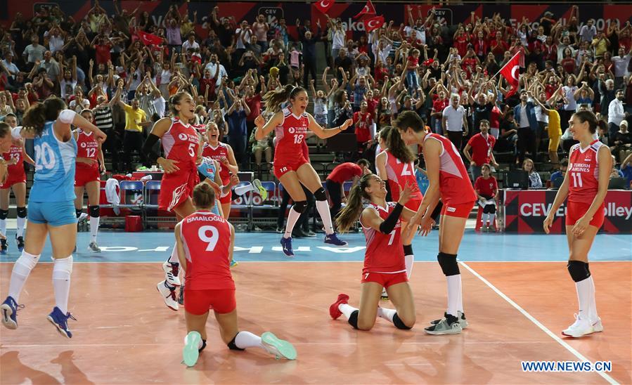 (SP)TURKEY-ANKARA-VOLLEYBALL-WOMEN'S EUROPEAN CHAMPIONSHIP