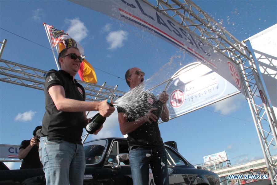 THE NETHERLANDS-THE HAGUE-CLASSIC CARS-RALLY