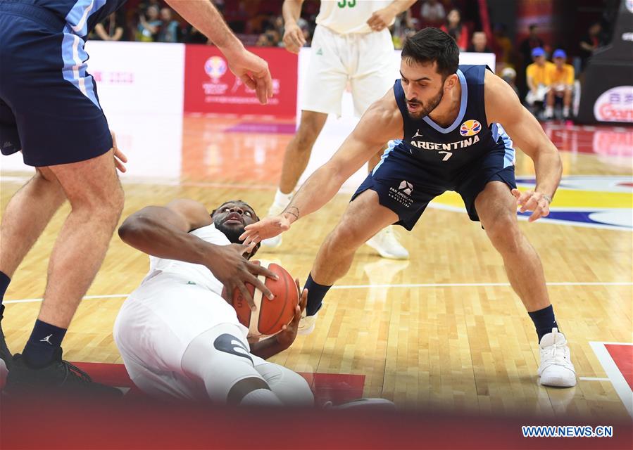 (SP)CHINA-WUHAN-BASKETBALL-FIBA WORLD CUP-GROUP B-NIGERIA VS ARGENTINA (CN)