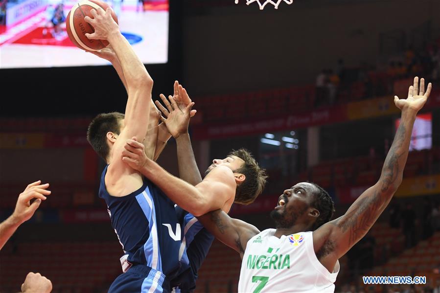 (SP)CHINA-WUHAN-BASKETBALL-FIBA WORLD CUP-GROUP B-NIGERIA VS ARGENTINA (CN)