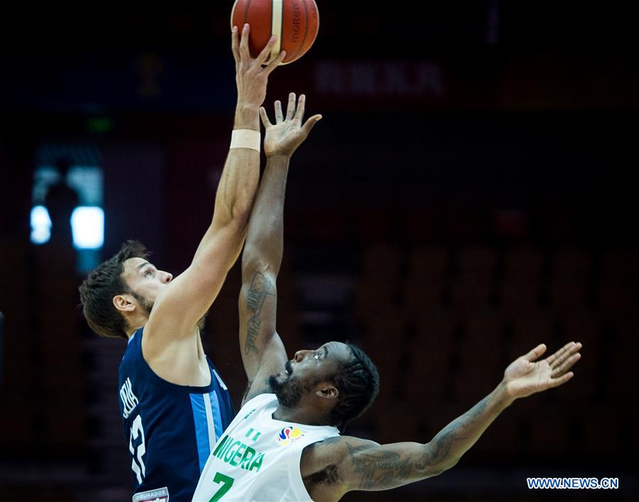 (SP)CHINA-WUHAN-BASKETBALL-FIBA WORLD CUP-GROUP B-NIGERIA VS ARGENTINA (CN)