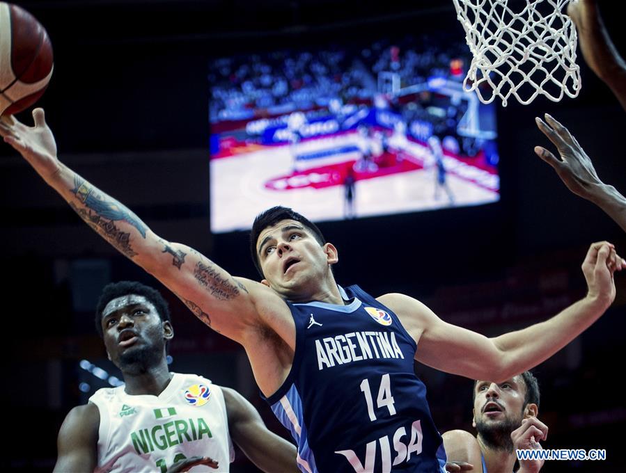 (SP)CHINA-WUHAN-BASKETBALL-FIBA WORLD CUP-GROUP B-NIGERIA VS ARGENTINA (CN)