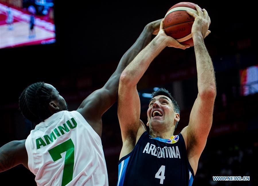 (SP)CHINA-WUHAN-BASKETBALL-FIBA WORLD CUP-GROUP B-NIGERIA VS ARGENTINA (CN)