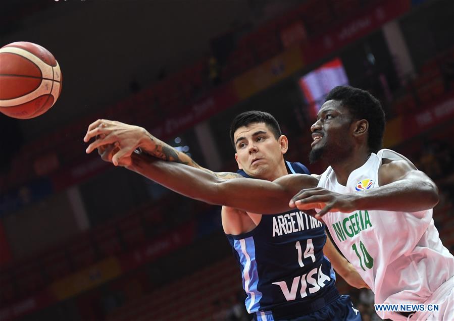 (SP)CHINA-WUHAN-BASKETBALL-FIBA WORLD CUP-GROUP B-NIGERIA VS ARGENTINA (CN)
