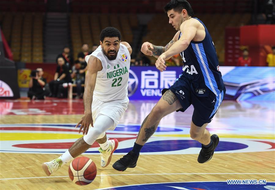 (SP)CHINA-WUHAN-BASKETBALL-FIBA WORLD CUP-GROUP B-NIGERIA VS ARGENTINA (CN)