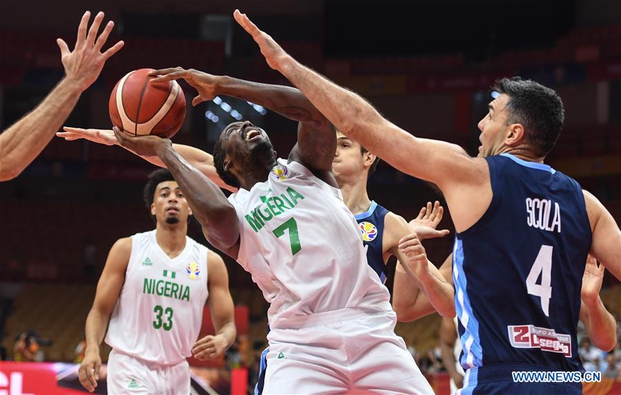 (SP)CHINA-WUHAN-BASKETBALL-FIBA WORLD CUP-GROUP B-NIGERIA VS ARGENTINA (CN)