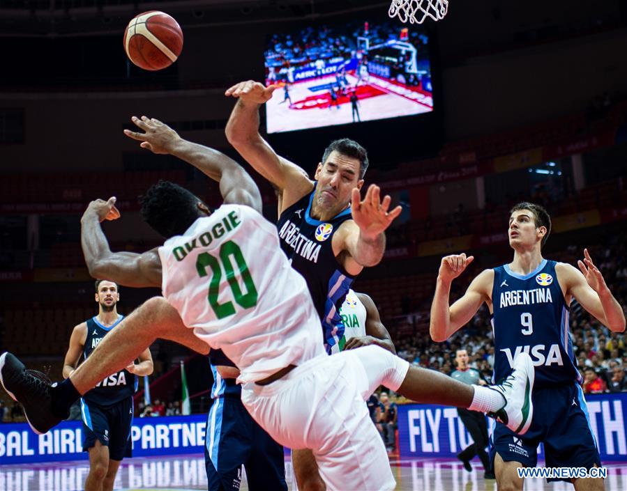 (SP)CHINA-WUHAN-BASKETBALL-FIBA WORLD CUP-GROUP B-NIGERIA VS ARGENTINA (CN)
