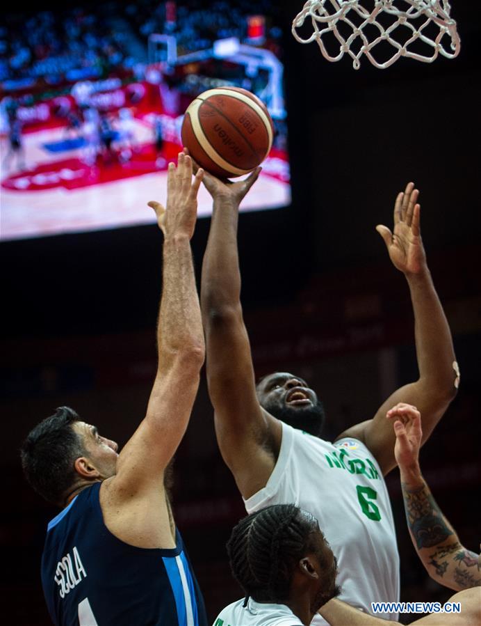 (SP)CHINA-WUHAN-BASKETBALL-FIBA WORLD CUP-GROUP B-NIGERIA VS ARGENTINA (CN)