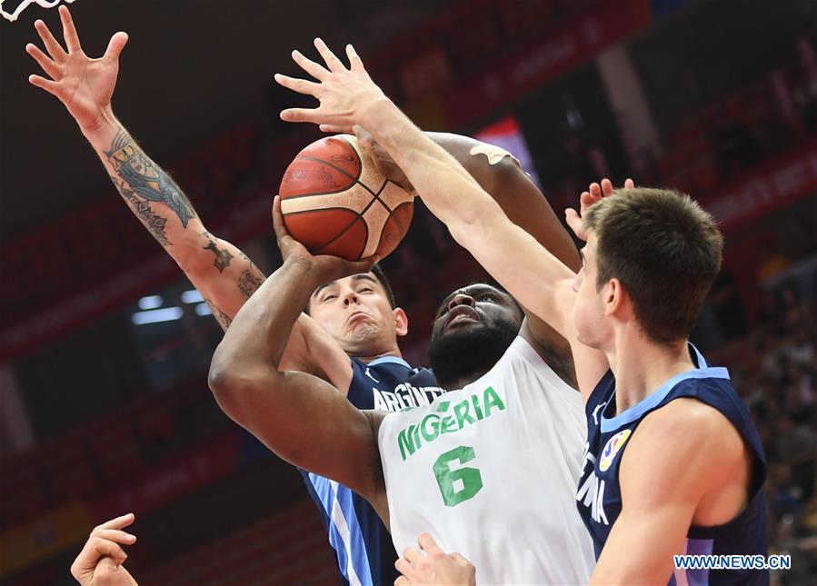 (SP)CHINA-WUHAN-BASKETBALL-FIBA WORLD CUP-GROUP B-NIGERIA VS ARGENTINA (CN)