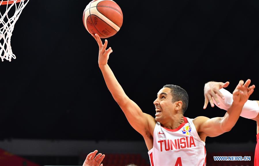 (SP)CHINA-GUANGZHOU-BASKETBALL-FIBA WORLD CUP-GROUP C-IRAN VS TUNISIA (CN)
