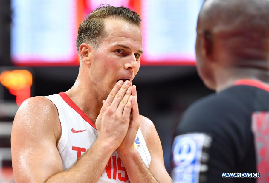 (SP)CHINA-GUANGZHOU-BASKETBALL-FIBA WORLD CUP-GROUP C-IRAN VS TUNISIA (CN)