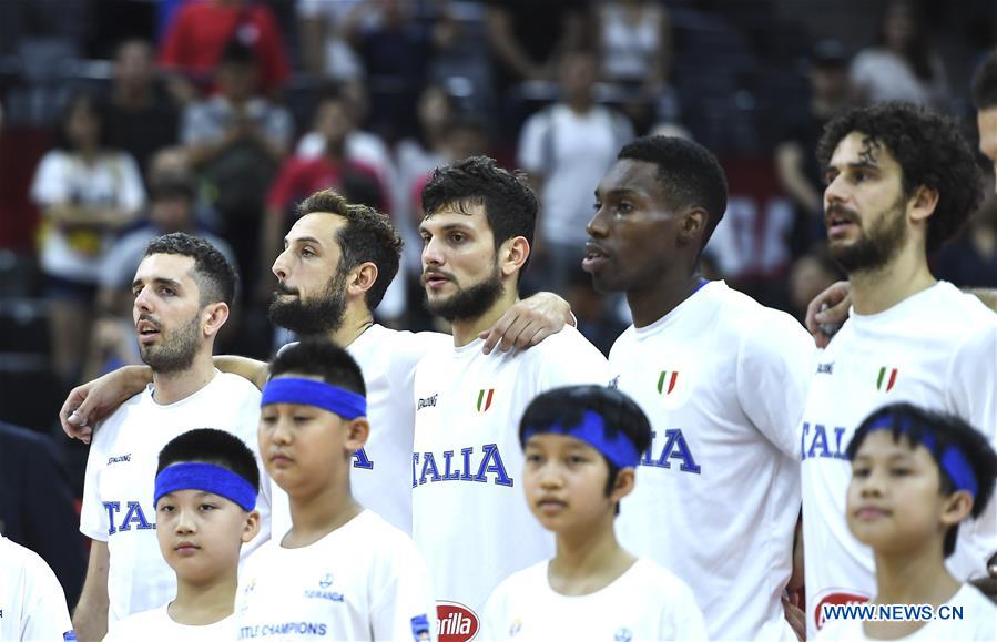 (SP)CHINA-FOSHAN-BASKETBALL-FIBA WORLD CUP-GROUP D-ITALY VS ANGOLA(CN)
