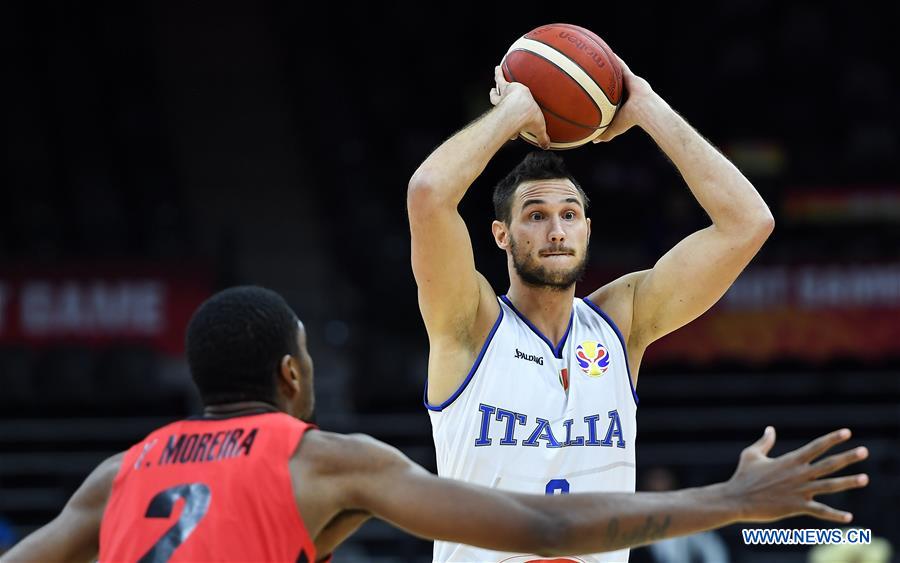 (SP)CHINA-FOSHAN-BASKETBALL-FIBA WORLD CUP-GROUP D-ITALY VS ANGOLA(CN)