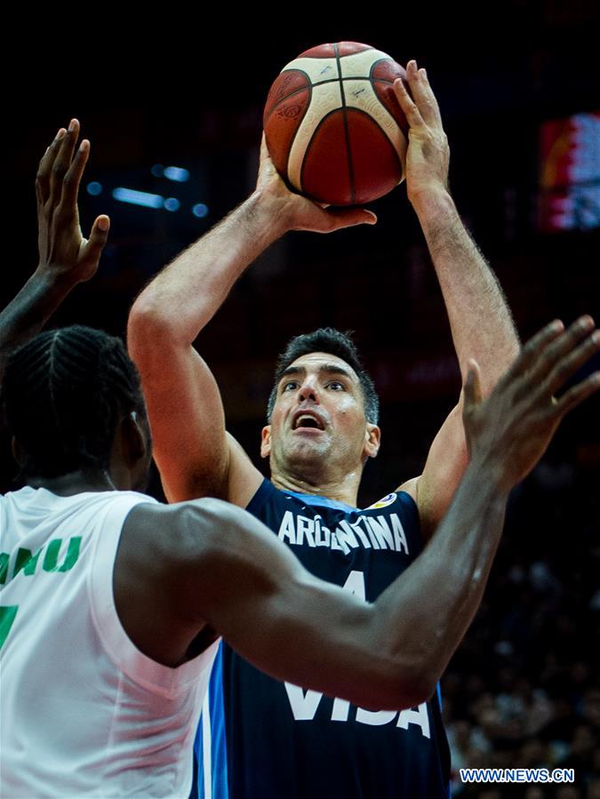 (SP)CHINA-WUHAN-BASKETBALL-FIBA WORLD CUP-GROUP B-NIGERIA VS ARGENTINA (CN)