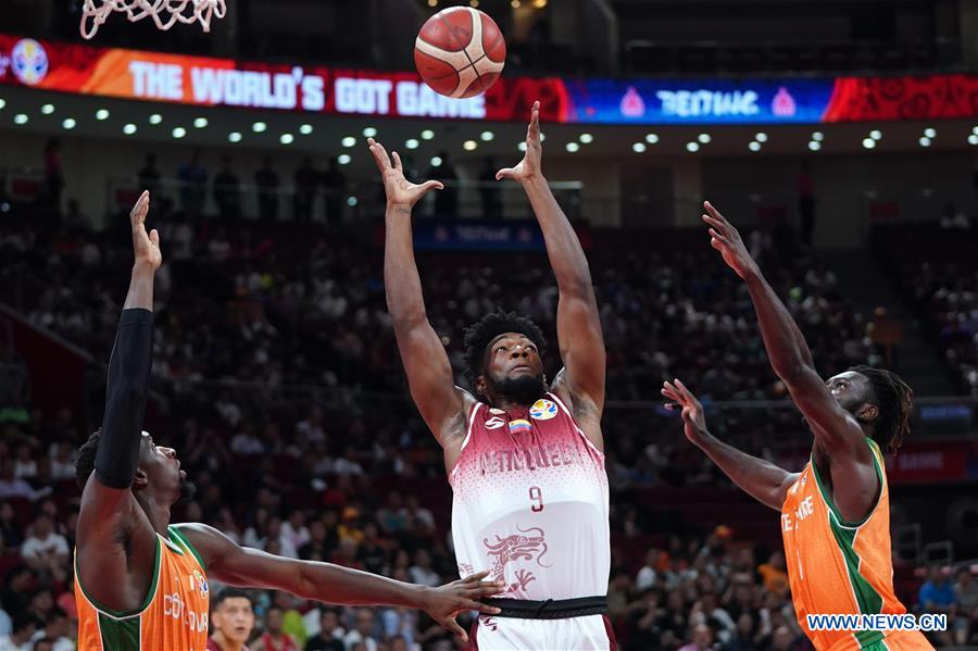 (SP)CHINA-BEIJING-BASKETBALL-FIBA WORLD CUP-GROUP A-VENEZUELA VS COTE D'IVOIRE (CN)