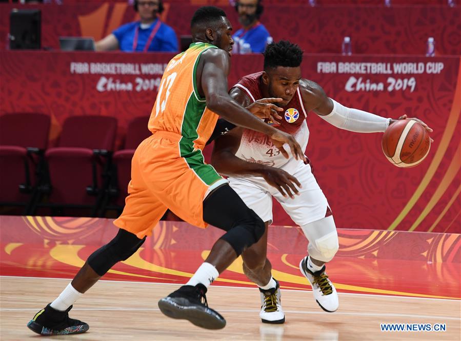 (SP)CHINA-BEIJING-BASKETBALL-FIBA WORLD CUP-GROUP A-VENEZUELA VS COTE D'IVOIRE (CN)