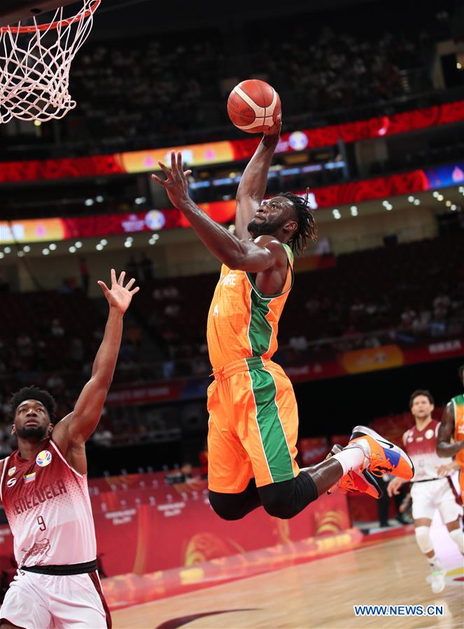 (SP)CHINA-BEIJING-BASKETBALL-FIBA WORLD CUP-GROUP A-VENEZUELA VS COTE D'IVOIRE (CN)