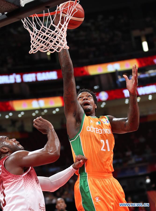 (SP)CHINA-BEIJING-BASKETBALL-FIBA WORLD CUP-GROUP A-VENEZUELA VS COTE D'IVOIRE (CN)