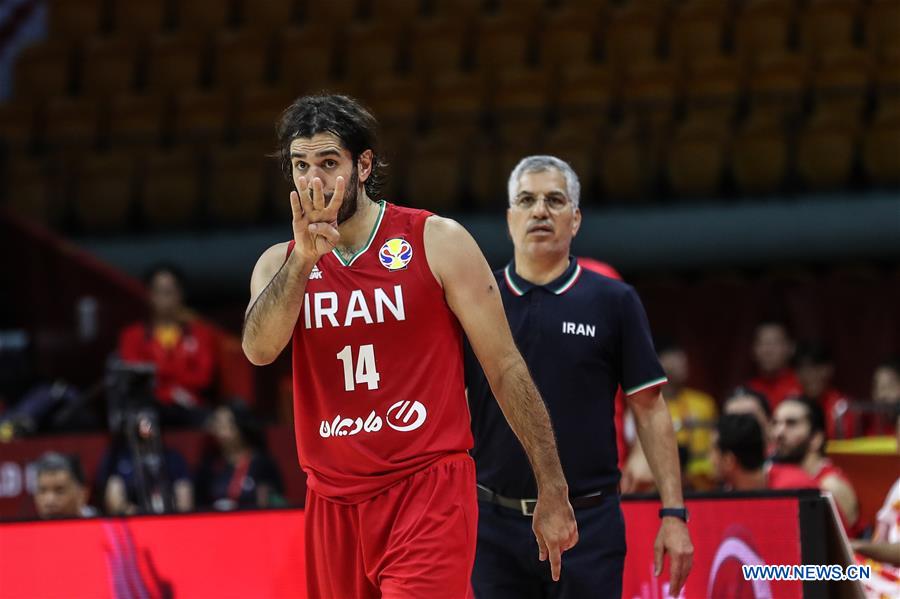 (SP)CHINA-GUANGZHOU-BASKETBALL-FIBA WORLD CUP-GROUP C-IRAN VS TUNISIA (CN)