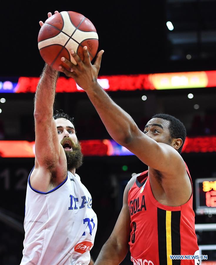 (SP)CHINA-FOSHAN-BASKETBALL-FIBA WORLD CUP-GROUP D-ITALY VS ANGOLA(CN)