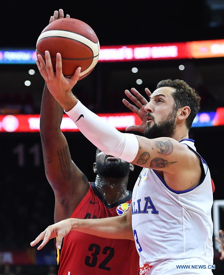 (SP)CHINA-FOSHAN-BASKETBALL-FIBA WORLD CUP-GROUP D-ITALY VS ANGOLA(CN)