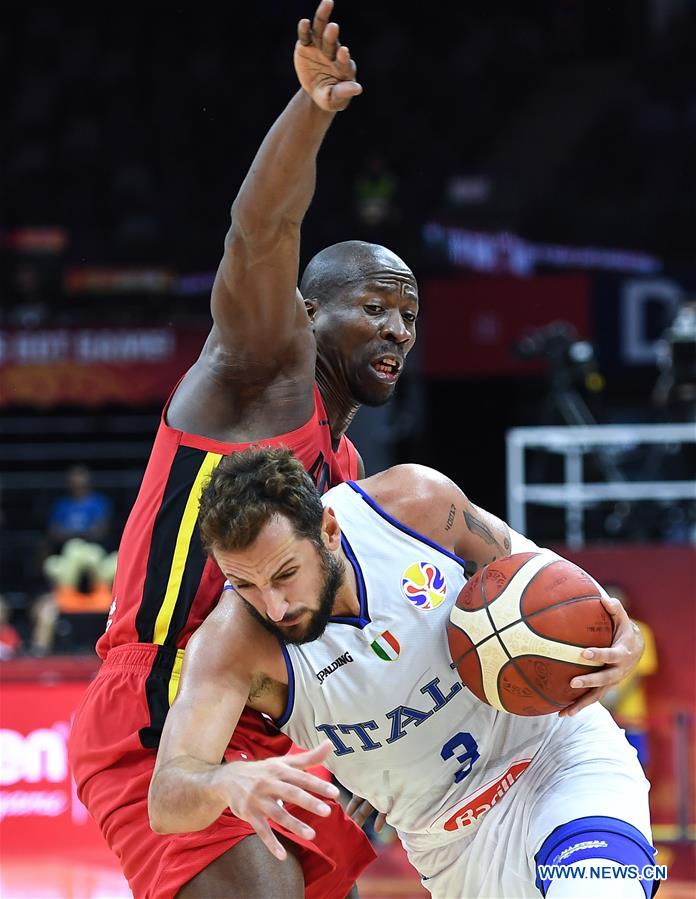 (SP)CHINA-FOSHAN-BASKETBALL-FIBA WORLD CUP-GROUP D-ITALY VS ANGOLA(CN)