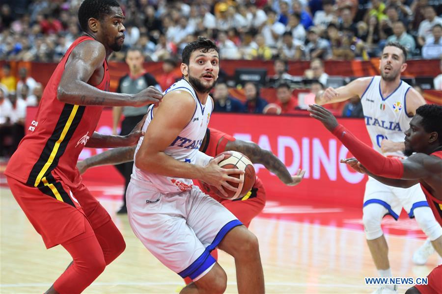 (SP)CHINA-FOSHAN-BASKETBALL-FIBA WORLD CUP-GROUP D-ITALY VS ANGOLA(CN)
