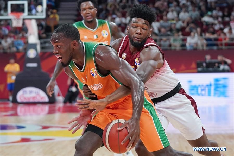 (SP)CHINA-BEIJING-BASKETBALL-FIBA WORLD CUP-GROUP A-VENEZUELA VS COTE D'IVOIRE (CN)