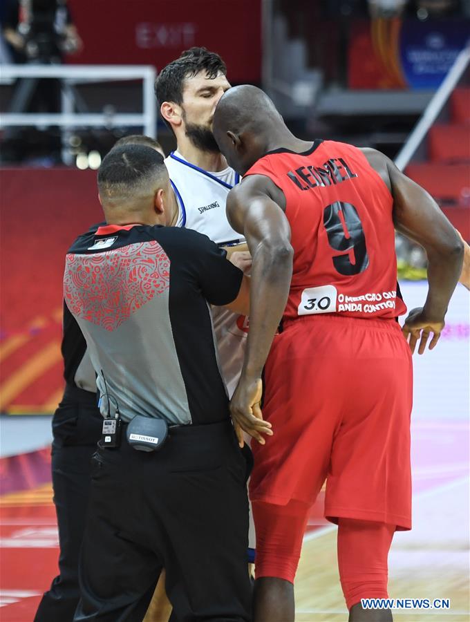 (SP)CHINA-FOSHAN-BASKETBALL-FIBA WORLD CUP-GROUP D-ITALY VS ANGOLA(CN)