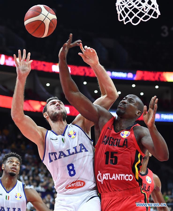 (SP)CHINA-FOSHAN-BASKETBALL-FIBA WORLD CUP-GROUP D-ITALY VS ANGOLA(CN)