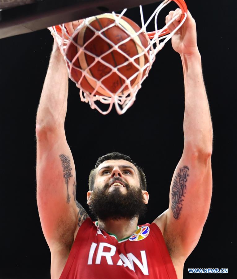 (SP)CHINA-GUANGZHOU-BASKETBALL-FIBA WORLD CUP-GROUP C-IRAN VS TUNISIA (CN)