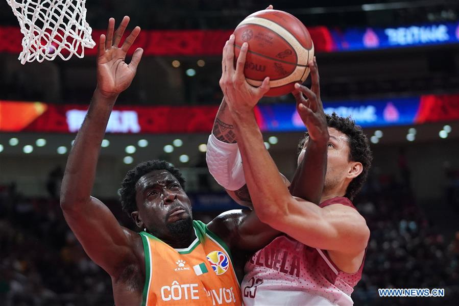 (SP)CHINA-BEIJING-BASKETBALL-FIBA WORLD CUP-GROUP A-VENEZUELA VS COTE D'IVOIRE (CN)