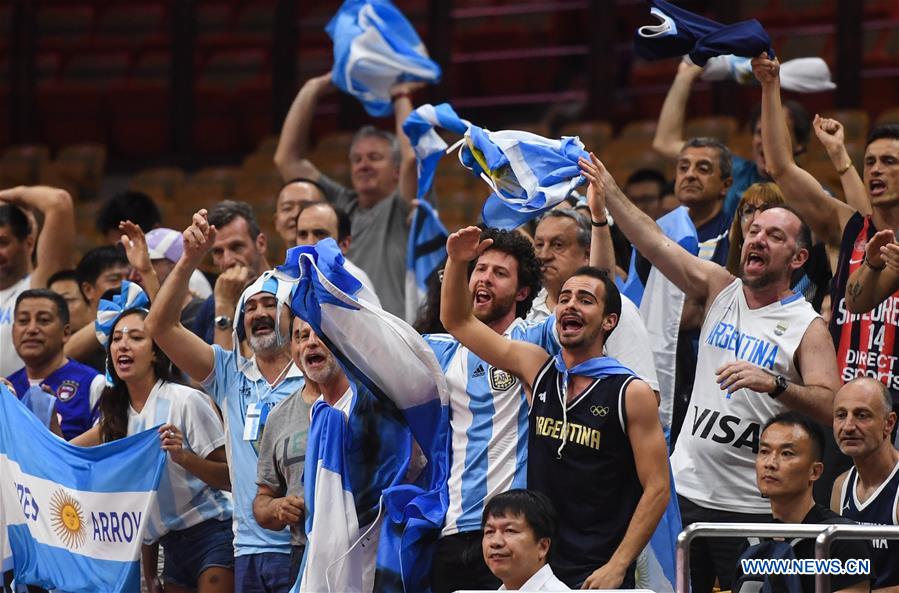 (SP)CHINA-WUHAN-BASKETBALL-FIBA WORLD CUP-GROUP B-NIGERIA VS ARGENTINA (CN)