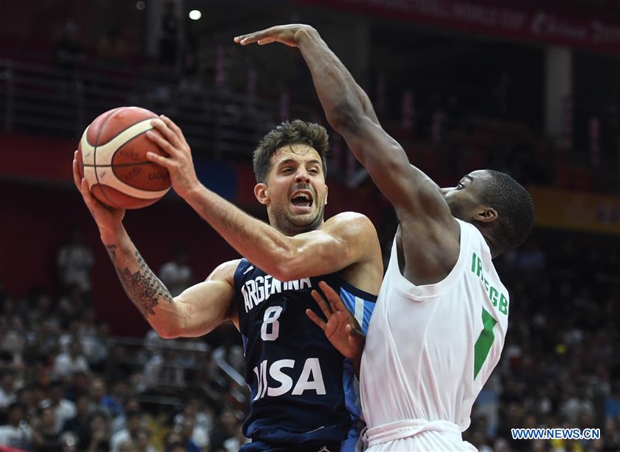 (SP)CHINA-WUHAN-BASKETBALL-FIBA WORLD CUP-GROUP B-NIGERIA VS ARGENTINA (CN)
