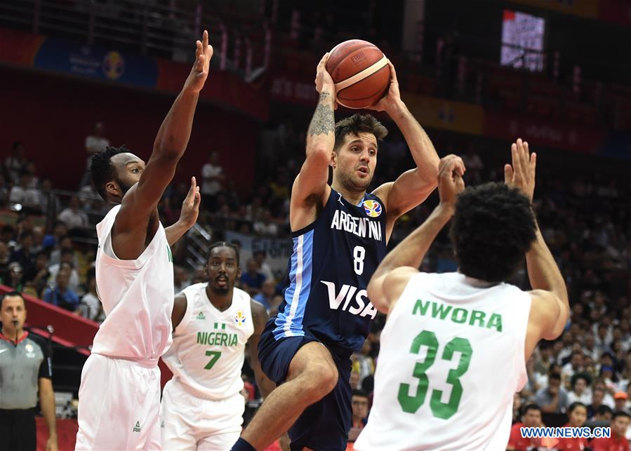 (SP)CHINA-WUHAN-BASKETBALL-FIBA WORLD CUP-GROUP B-NIGERIA VS ARGENTINA (CN)