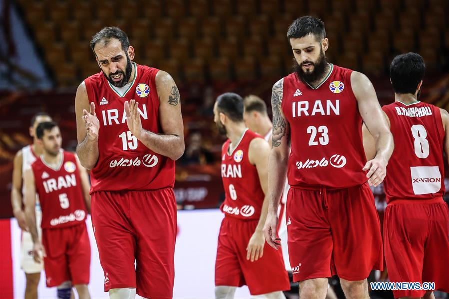 (SP)CHINA-GUANGZHOU-BASKETBALL-FIBA WORLD CUP-GROUP C-IRAN VS TUNISIA (CN)