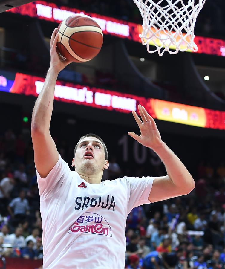 (SP)CHINA-FOSHAN-BASKETBALL-FIBA WORLD CUP-GROUP D-SERBIA VS THE PHILIPPINES (CN)