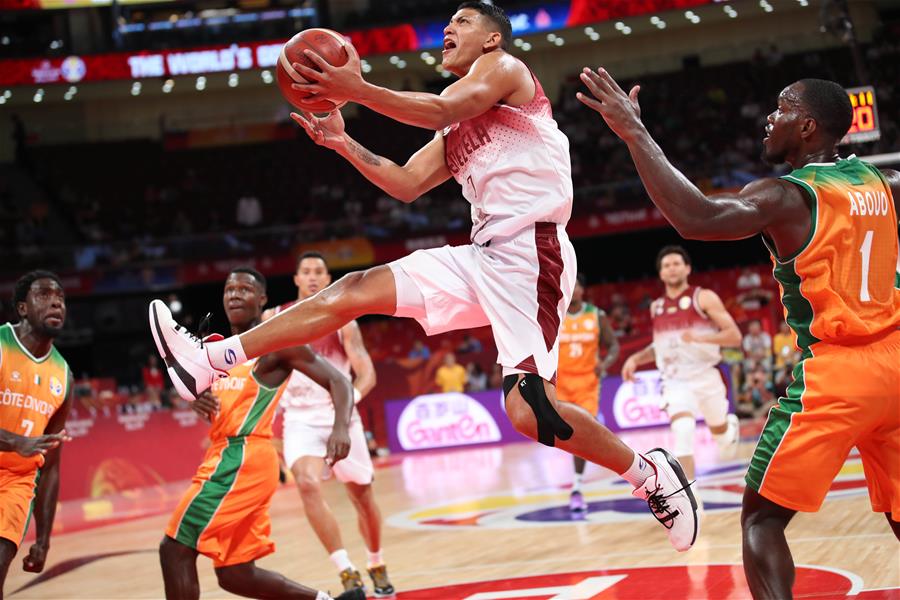 (SP)CHINA-BEIJING-BASKETBALL-FIBA WORLD CUP-GROUP A-VEN VS CIV (CN)