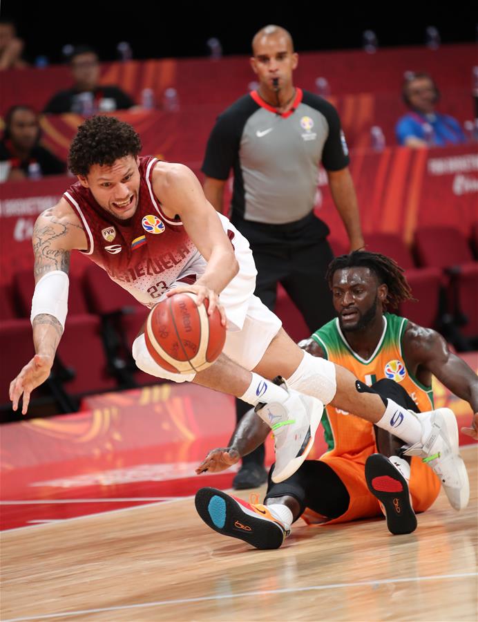 (SP)CHINA-BEIJING-BASKETBALL-FIBA WORLD CUP-GROUP A-VEN VS CIV (CN)
