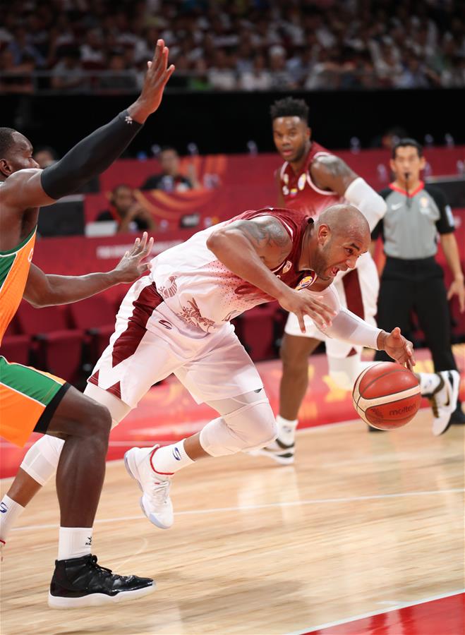 (SP)CHINA-BEIJING-BASKETBALL-FIBA WORLD CUP-GROUP A-VEN VS CIV (CN)
