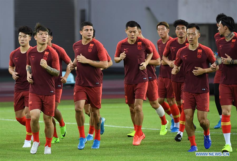 (SP)CHINA-GUANGZHOU-SOCCER-TRAINING (CN)