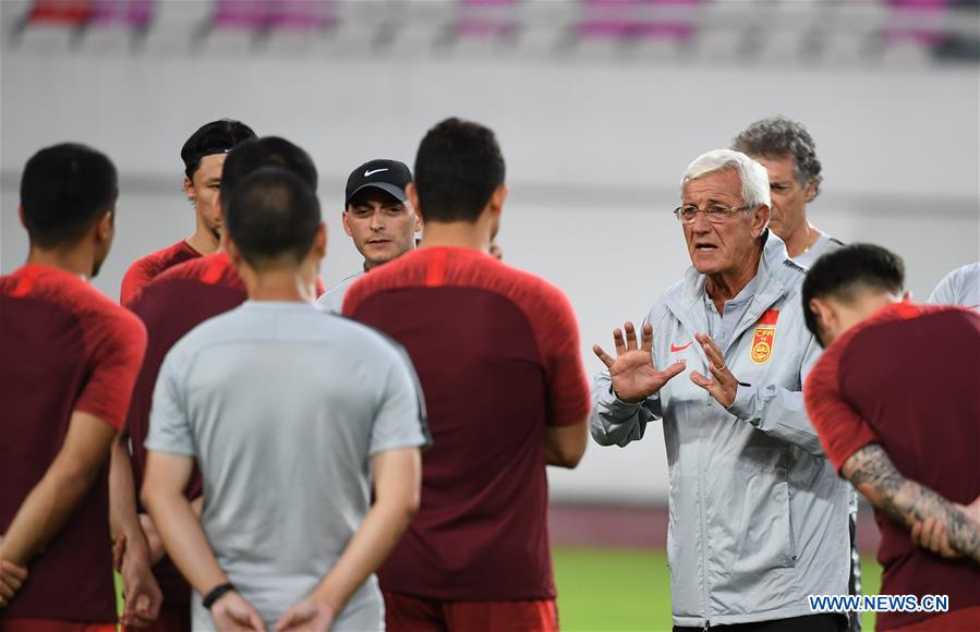 (SP)CHINA-GUANGZHOU-SOCCER-TRAINING (CN)