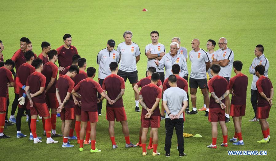 (SP)CHINA-GUANGZHOU-SOCCER-TRAINING (CN)